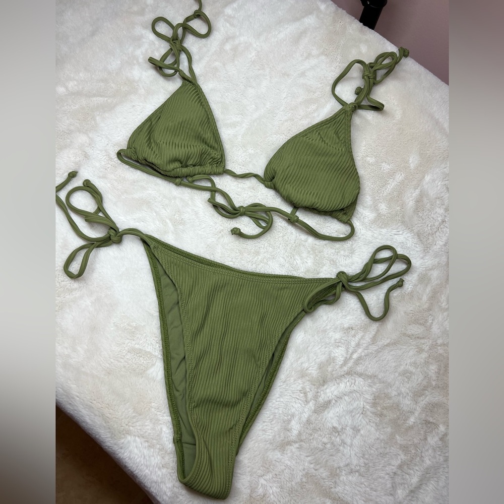 Olive bikini pacsun